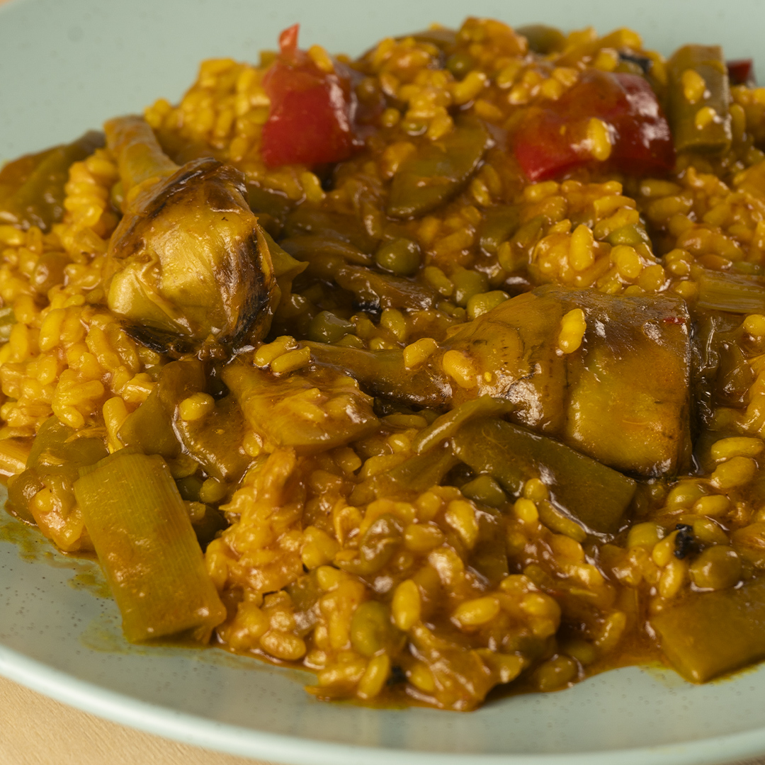 Arroz con verdura